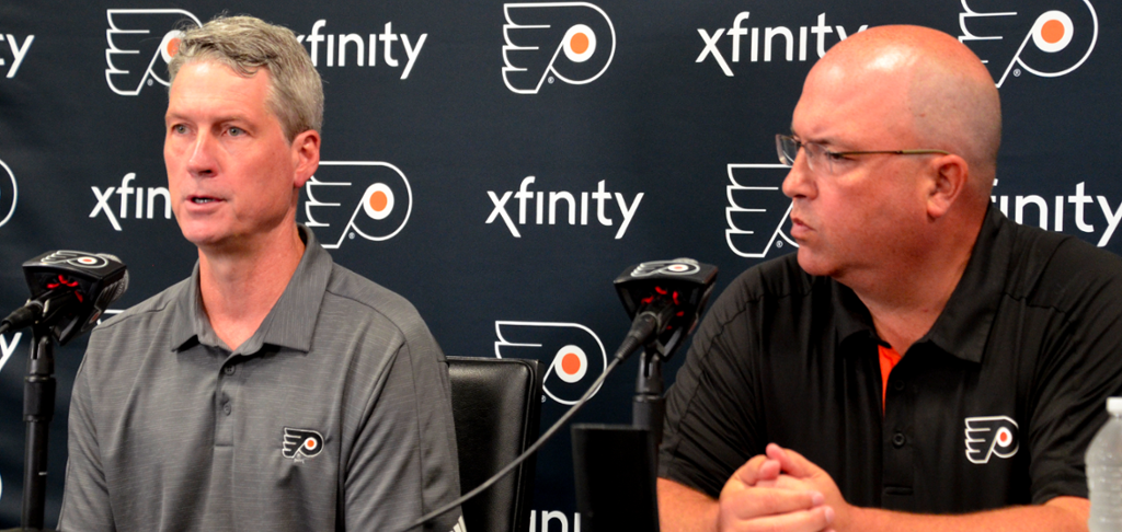 Flyers’ Chuck Fletcher and Brent Flahr Press Conference Recap post thumbnail image