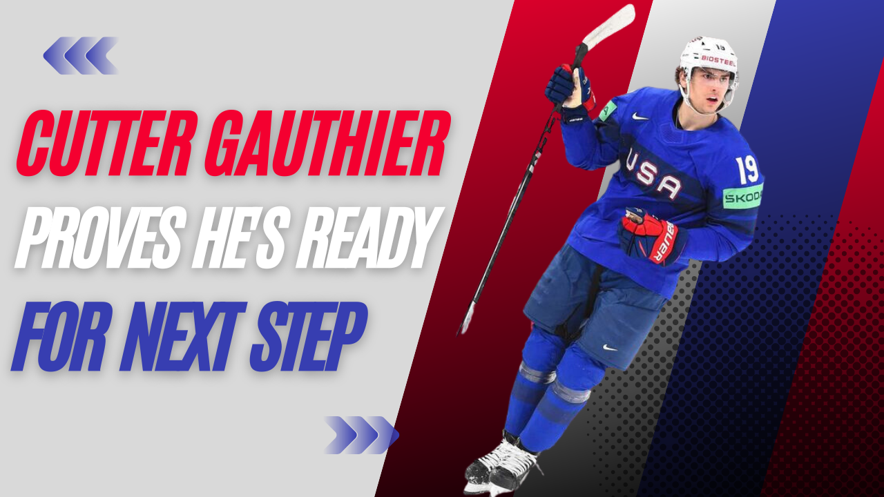 WINNING GOAL! Flyers' Cutter Gauthier Continues Excellent Play At